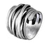 925 Sterling Silver Wrap Ring Weight gr.: 9 Thickness mm: 2 Country/Region of Manufacture: Israel Metal Purity: 925 parts per 1000 Front Width mm: 18 Back Width mm: 12