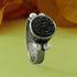 Agate Druzy And White Pearl 925 Sterling Silver Ring