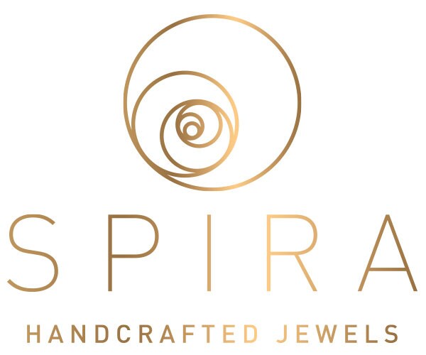 SPIRA Unique Handcrafted Mixed metal ring Two Tone Solid 9 karat Yellow Gold And 925 Sterling Silver Stackable Ring