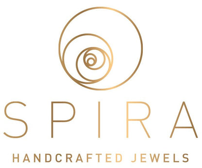 SPIRA Unique Handcrafted Mixed metal ring Two Tone Solid 9 karat Yellow Gold And 925 Sterling Silver Stackable Ring