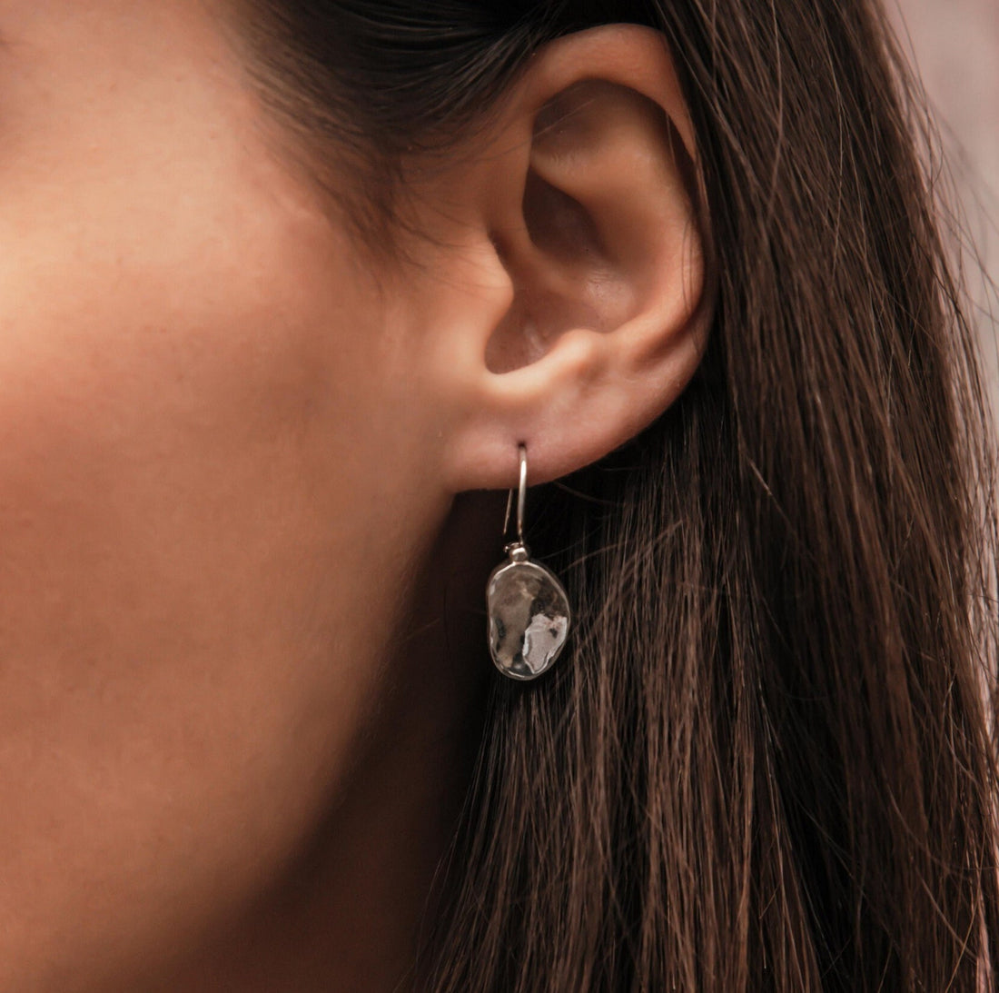 SPIRA Handcrafted Contemporary Design 925 Sterling Silver Drop/Dangle Earrings Fast&Free Shipping!