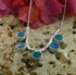 Ancient Blue Roman Glass 925 Silver Necklace